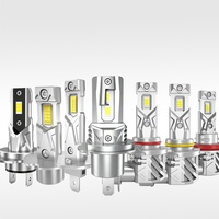 Ampoules de phares LED 80W H1 H4 H11 9005 9006 6000K, projecteur automobile, plug and play, éclairage automobile