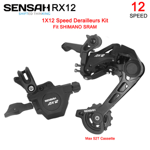 SENSAH <span class=keywords><strong>Kit</strong></span> Derailleur sepeda gunung, pemindah gigi belakang 12 kecepatan untuk suku cadang sepeda <span class=keywords><strong>MTB</strong></span> RX12 <span class=keywords><strong>1X12</strong></span> - Product Image 2
