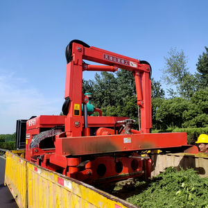 Heavy Duty 110L Diesel Tank Vehicle Mounted Diesel Hedge Trimmer <b>Tree</b> <b>Cutting</b> <b>Machine</b> with 360 Degree Arm for Road Slope - Product Image 1