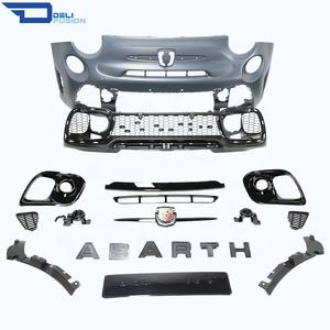 Kits de Carrocería para Parachoques Delantero Estilo Abarth 695 595 70Th con Logotipo, Modificación para Fiat 500 S4 2015-2024 - Product Image 1