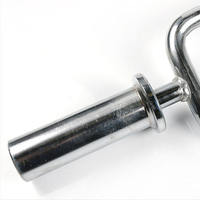 Barre de musculation Hammer Curl haute capacité en acier massif de 34 pouces, portable, antidérapante, pour la musculation des biceps et des triceps à domicile