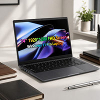 Komputer Notebook CHUWI NeoBook Intel Core 3 100U Layar IPS 14 Inci 1920x1200 WiFi 6 Kamera 1920x1200 untuk Bisnis