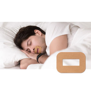 Dudaklar için uyku hipoalerjenik kokulu lavanta nane uyku bantları için ağız bandı ağız solunum şeritleri kapattı - Product Image 6