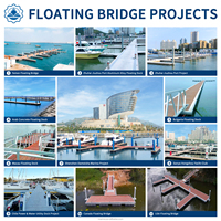 Isla Flotante de Lujo, Plataforma Flotante Modular, Resort Flotante, Plataforma Marina Flotante para Fiestas en la Playa y el Océano