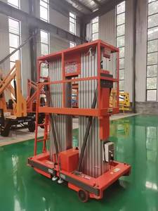 Elevador de aleación de aluminio de un solo mástil con certificación CE de 4-10m para uso en espacios estrechos en edificios residenciales y comerciales - Product Image 5