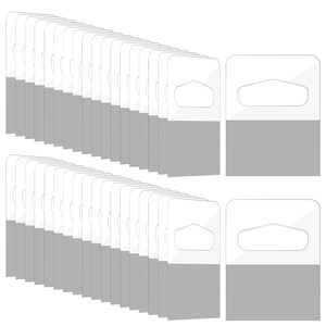 Eco-friendly PET Recyclable Hang Tabs Clear <b>Plastic</b> Hooks for Sustainable Retail Packaging - Product Image 4