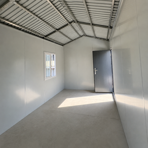 Maison conteneur modulaire personnalisée, bureau préfabriqué, dortoir avec panneaux <span class=keywords><strong>sandwich</strong></span> en laine de roche - Product Image 3