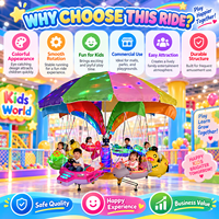 Manège commercial, carrousel pour enfants, équipement de divertissement pour fêtes foraines et parcs d'attractions