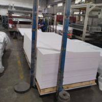 Prix d'usine vente en gros matériel de meubles 1.22x2.44m haute densité nouveau matériau de décoration en plastique panneau de mousse PVC et feuille de mousse
