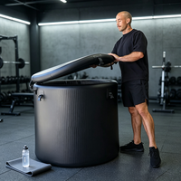 Baignoire de récupération gonflable portable pour bain de glace, idéale pour les projets de spa et hôtels suisses - Vente en gros