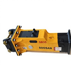 For <b>Hydraulic</b> <b>Breaker</b> SB35 Box Type New Construction Mining Main Body Core 2.5-4.5 Tons Excavators Chisel 60mm Diameter 172kg - Product Image 1