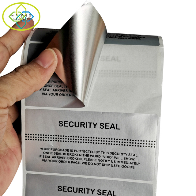 Customizable High Quality Label Self Adhesive Security VOID Label Anti Fake Sticker