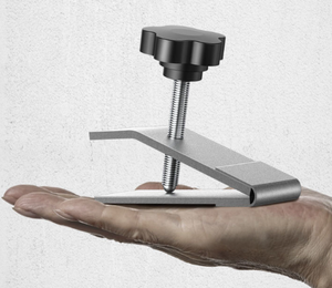 Thép không gỉ Gốm gạch định vị gốm công cụ xây dựng công cụ lao động gạch leveler điều chỉnh chiều cao - Product Image 4