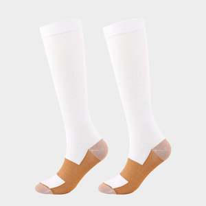 Men Compression Stockings Sports <b>Socks</b> Hiking Running Elastic Breathable Eco-Friendly Nylon/Cotton Flight Pregnancy <b>Socks</b> - Product Image 4