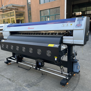 Imprimante grand format éco-solvant d'occasion Skycolor Epson I3200 à deux têtes pour impression de bannières extérieures/toiles imperméables/vinyle - Product Image 3