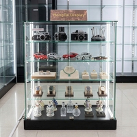 Vitrines d'exposition en aluminium et verre à LED, double porte, écologiques, étanches et durables, pour centres commerciaux, vente en gros usine