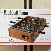 Детская настольная деревянная мини-игра в футбол для двух игроков, настольный футбол, игрушка для дома