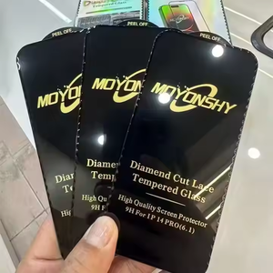 Kim Cương Cắt Cạnh Cao Cấp Màn Hình Glass Bảo Vệ Đối Với Samsung A12 A22 A55 A35 Điện Thoại ESD Tempered Glass Đối Với iPhone 16 17 Pro Max - Product Image 5