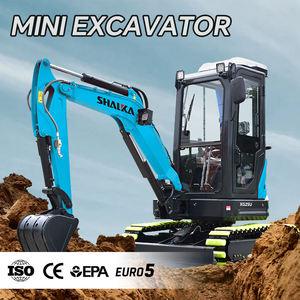 Envío gratuito CE/EPA mini excavadora nueva, mini excavadora compacta de 2.5 toneladas, excavadora de cadenas 360 °   Mini excavadora rotativa - Product Image 1