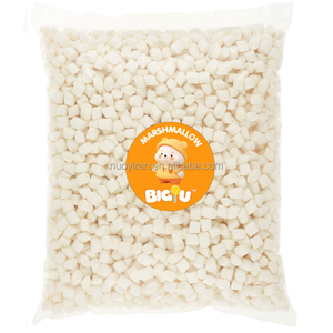 Vente en gros de barbe à papa halal personnalisé différents mini guimauves bonbons blancs personnalisés barbe à papa <span class=keywords><strong>déshydratée</strong></span> - Product Image 3