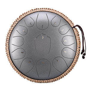 <span class=keywords><strong>Handpan</strong></span> et Tank Drum en acier au carbone de 12 pouces Jelo Customization 13-Note C Tone With Tongue Drum Feature - Product Image 1