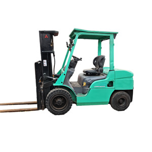 Montacargas Diésel Mitsubishi de 3.5 Toneladas de Segunda Mano, Motor Diésel, 4 Ruedas, Ecológico, Marca Japonesa, Capacidad de Carga de 3500 kg, Bajo Consumo - Product Image 1