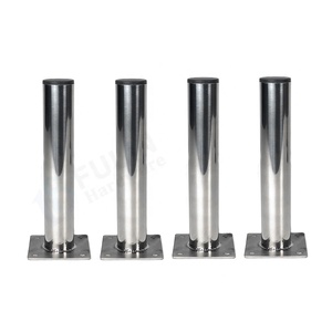 Modern Chrome Furniture <strong>Bed</strong> <strong>Support</strong> <strong>Leg</strong> Factory Price Metal Sofa &amp; Table <strong>Legs</strong> for Living Room &amp; Bedroom Hotel Use - Product Image 2