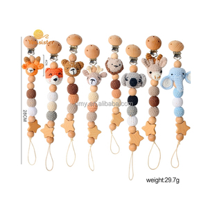 Massaggiagengive in Silicone Personalizzato Fai-da-Te con Cotone e Legno, Giocattolo Ecologico per Dentizione di Neonati, <span class=keywords><strong>Regalo</strong></span> per Neonati - Product Image 2