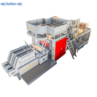 Machine à clouer les palettes en bois Saifan SF2000, ligne automatique, commande par servomoteur, moteur programmable, puissance réglable, 22KW