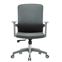 Chaise de bureau pivotante en cuir PU classique pour patron et personnel, prix de gros d'usine, vente chaude