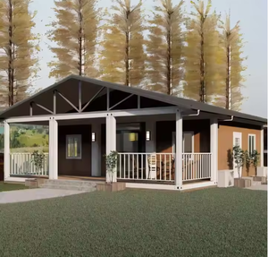 منزل حاويات فولاذي قابل للتخصيص بسقف جملوني 20 قدمًا، سريع التجميع، حاصل على شهادة CE، مناسب للفنادق الحديثة والاستخدام المنزلي والحانات - Product Image 3