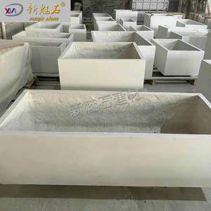 Nuevo Jardinera de Hormigón con Acabado Natural Magic Stone GRC, Tamaño Personalizado, para Plantación en Exteriores, para Paisajismo Municipal - Product Image 1