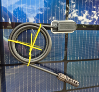 Module solaire photovoltaïque de type N TOPCon 520W pour systèmes photovoltaïques domestiques européens, panneau PV tout noir