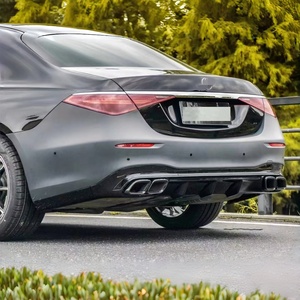 Parrilla Delantera Estilo AMG para <span class=keywords><strong>Mercedes</strong></span>-Benz Clase <span class=keywords><strong>S</strong></span> W223 S400 S450 <span class=keywords><strong>S500</strong></span>, Material PP, Compatible con Actualización a S63 S65 - Product Image 4