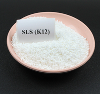 Surfactant Anionique SLS SDS K12 en Poudre Aiguilletée 90% 92% Qualité Industrielle pour Émulsification, Dispersion et Agent Auxiliaire Industriel