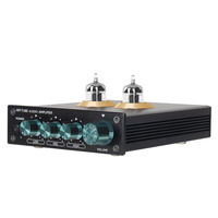 Préamplificateur à double tube à vide HiFi, préamplificateur audio de précision, égaliseur 3 bandes, contrôle du volume pour système stéréo de bureau, CD