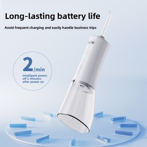 Irrigador Bucal Eléctrico, Limpiador <span class=keywords><strong>Dental</strong></span>, Resistente al <span class=keywords><strong>Agua</strong></span> IPX7, Baterí<span class=keywords><strong>a</strong></span> Integrada, <span class=keywords><strong>Limpieza</strong></span> Bucal Personalizada para Uso Doméstico - Product Image 3