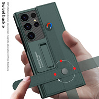 Productos ganadores Dropshipping Funda billetera de cuero PU de lujo para Galaxy S23 S24 Ultra Card Pocket Case Soporte de carga magnética
