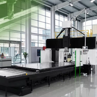 Centre d'usinage CNC à portique robuste GMF8042R avec table de travail de 8000 mm pour pièces d'éoliennes