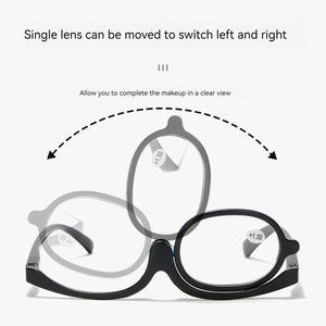Portable mode <span class=keywords><strong>loupe</strong></span> lunettes lecture <span class=keywords><strong>presbytie</strong></span> plastique maquillage femmes lunettes de lecture - Product Image 4