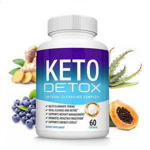 תוסף בריאות keetto גמילה קפסולות ניקוי תמצית דיאטה ניקוי קפסולות הרזיה - Product Image 1