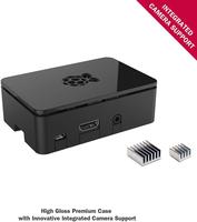 Raspberry Pi 3 B + (B Plus), Kit de démarrage, édition 32 go EVO +, étui noir Premium