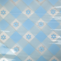 Tissu vinyle transparent 100% TPU de haute qualité, personnalisé, imperméable, imprimé numériquement pour les sacs de golf et de chaussures