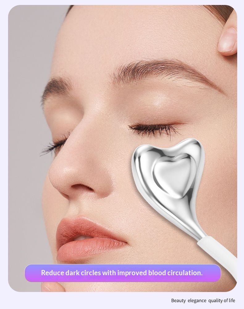 Cuchara para hielo de un solo tubo con mango negro