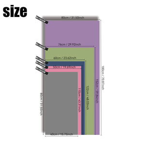 クイック干燥タオルセット,ポータブルタオル,汗吸収剤,軽量,ビーチ,スイミング,アウトドア,ワークアウト,ビーチに适しています - Product Image 3