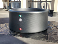 Hochwertiges neues Produkt DWF-Pool Großer runder Pool Achteckiger Eisbad-Fass-Pool