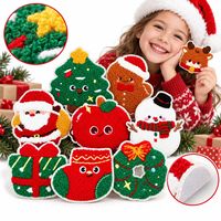 Patch brodé de Noël en gros : Père Noël, Bonhomme de neige, Renne, Arbre, Pain d'épices – à thermocoller ou à coudre