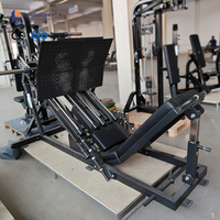 Appareil de musculation professionnel certifié ISO pour l'entraînement des jambes et des fessiers, presse à jambes à 45 degrés à charge libre