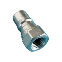 Raccord rapide hydraulique H2-63 1/4 pouce pour le transfert de fluides haute pression, machines industrielles et systèmes hydrauliques