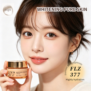 Crème Visage <span class=keywords><strong>FLZ</strong></span> 377 Bestseller 50ml à l'Acide Hyaluronique Éclaircissante Anti-Pigmentation Atténue les Taches Brunes Blanchit Élimine les Tons Jaunes - Product Image 4